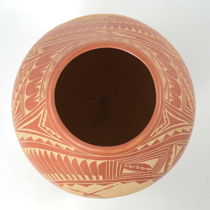 Jemez Sgraffito Pot