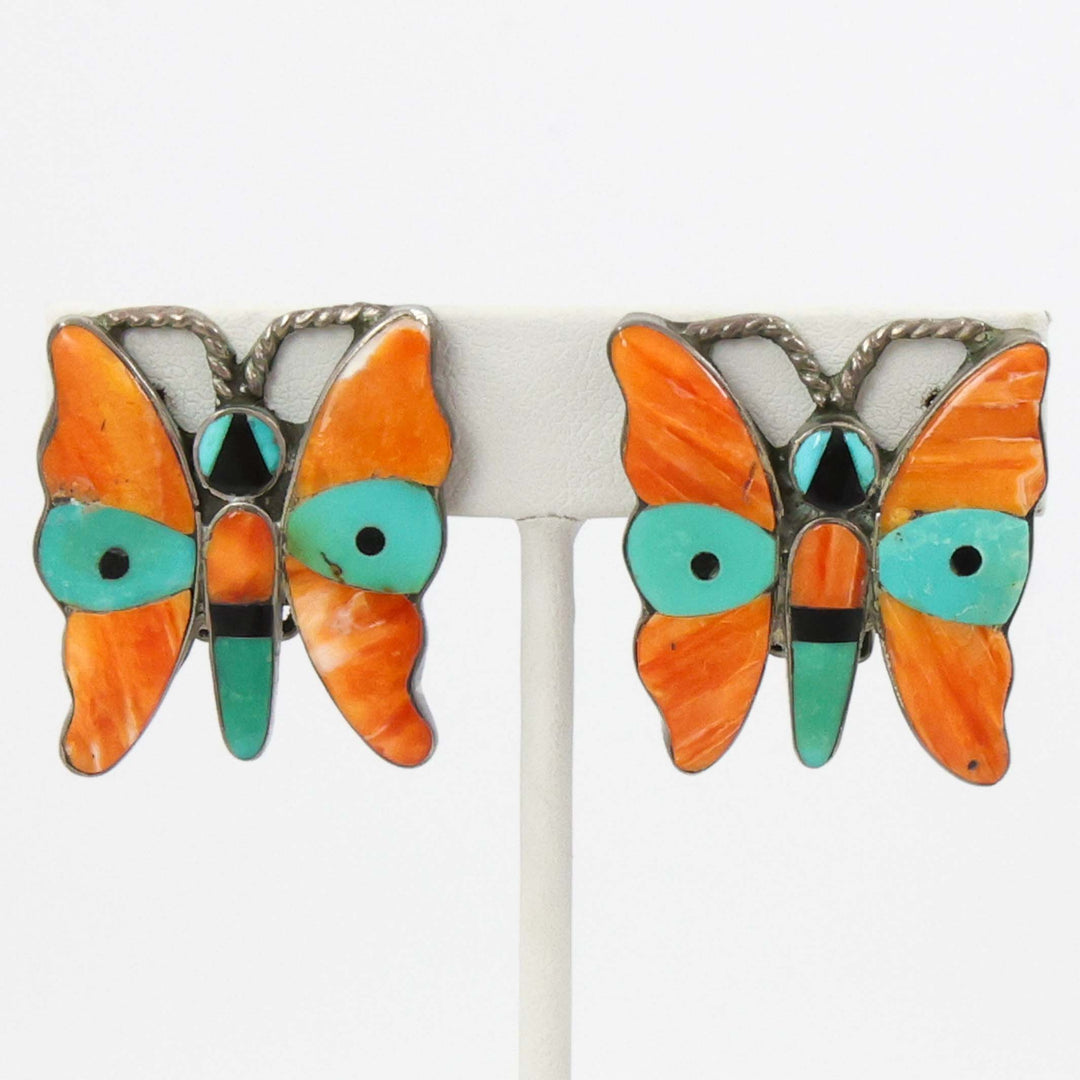 Clip Butterfly Earrings
