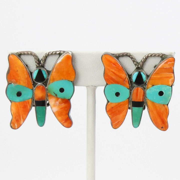Clip Butterfly Earrings