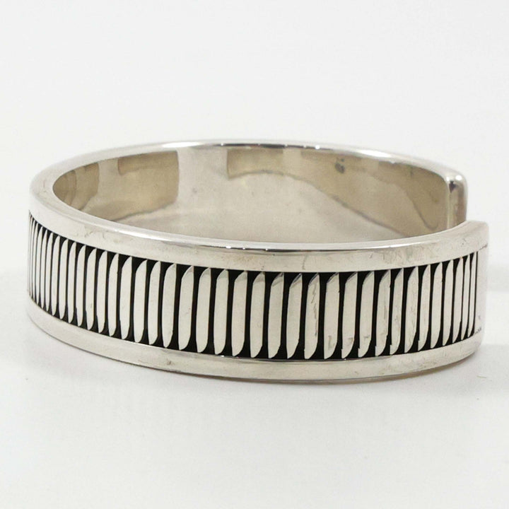 Silver Feather Cuff