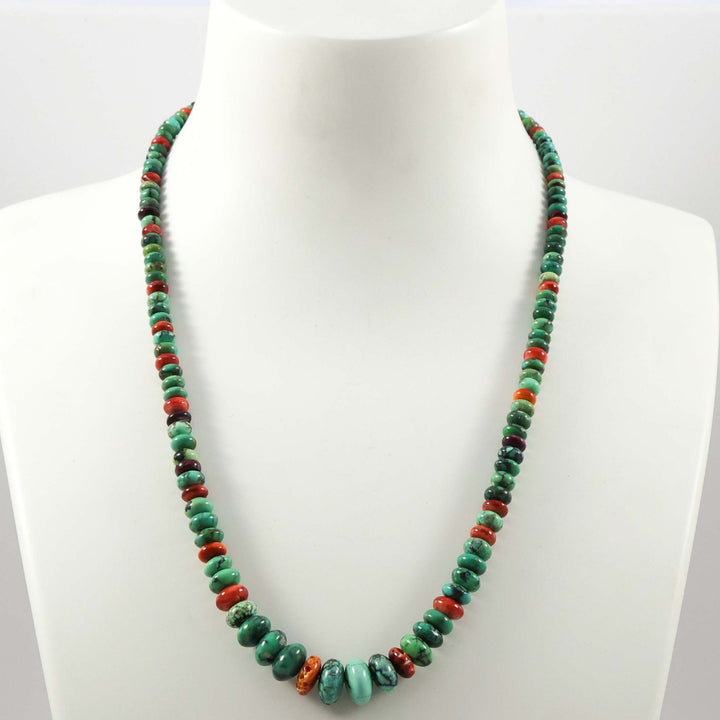Multi-Stone Bead Necklace