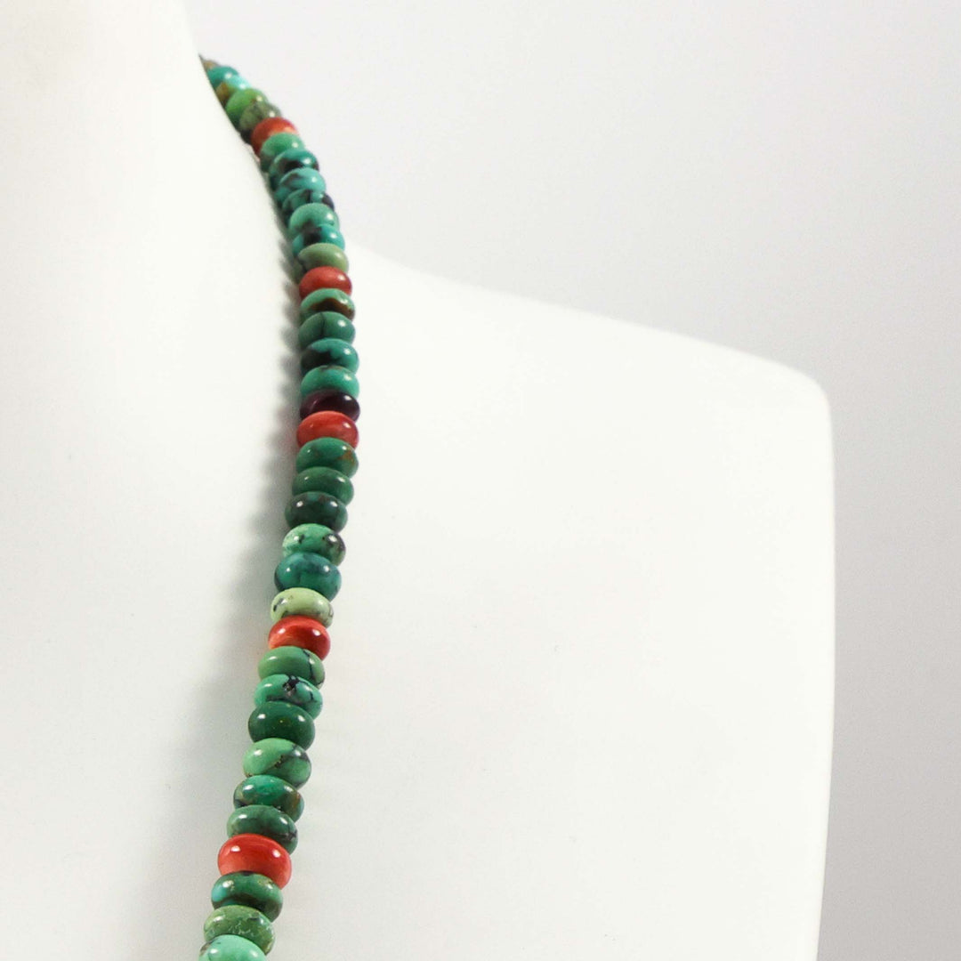 Multi-Stone Bead Necklace