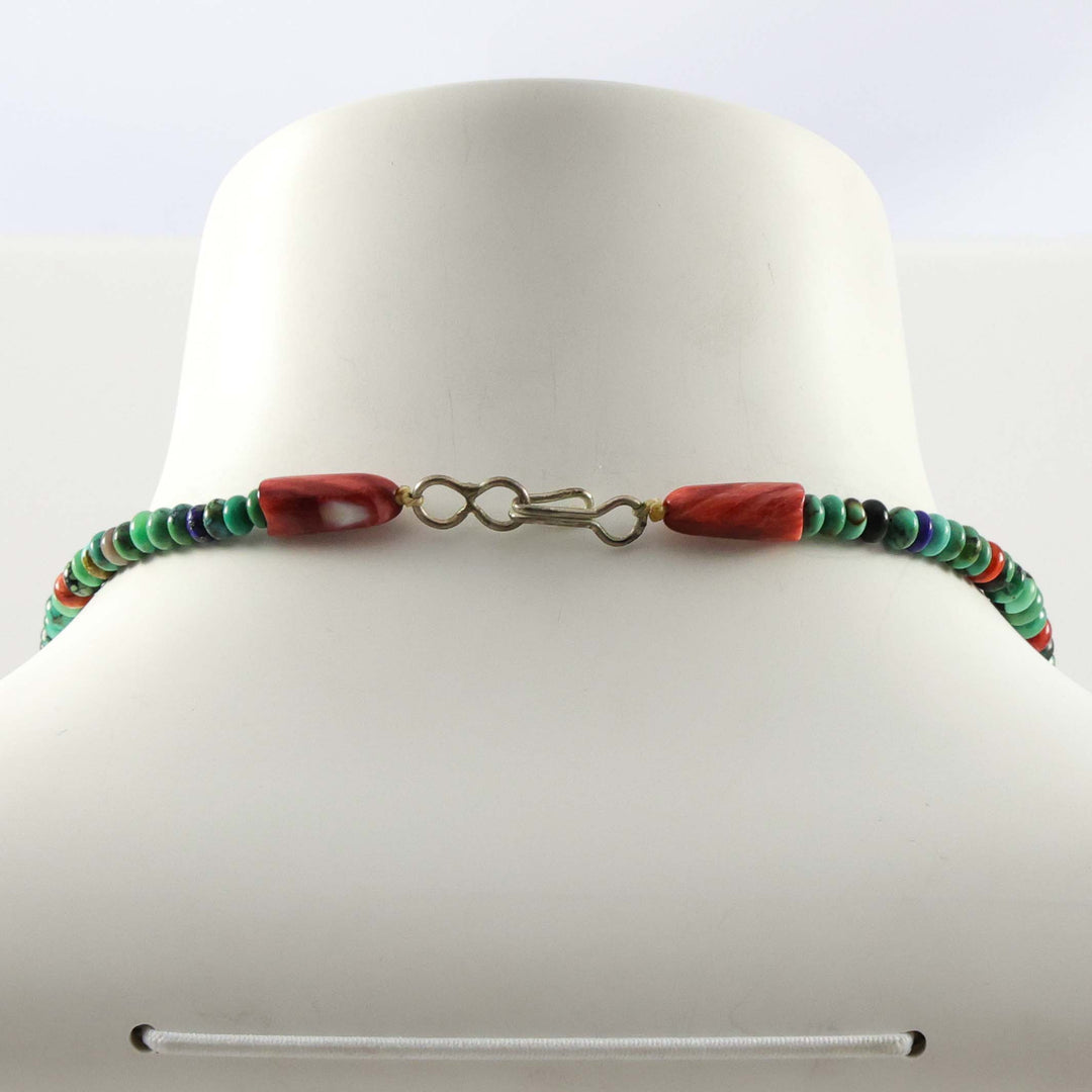 Multi-Stone Bead Necklace