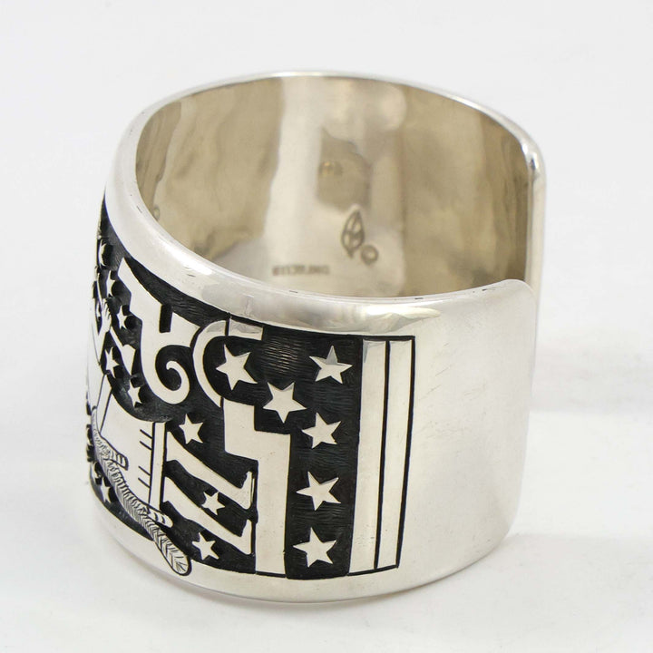 Hopi Flute Player Cuff