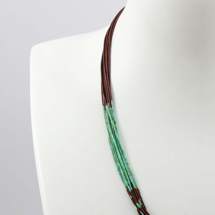 Pipestone and Turquoise Necklace