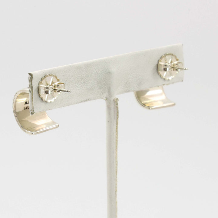 Silver Hoop Earrings