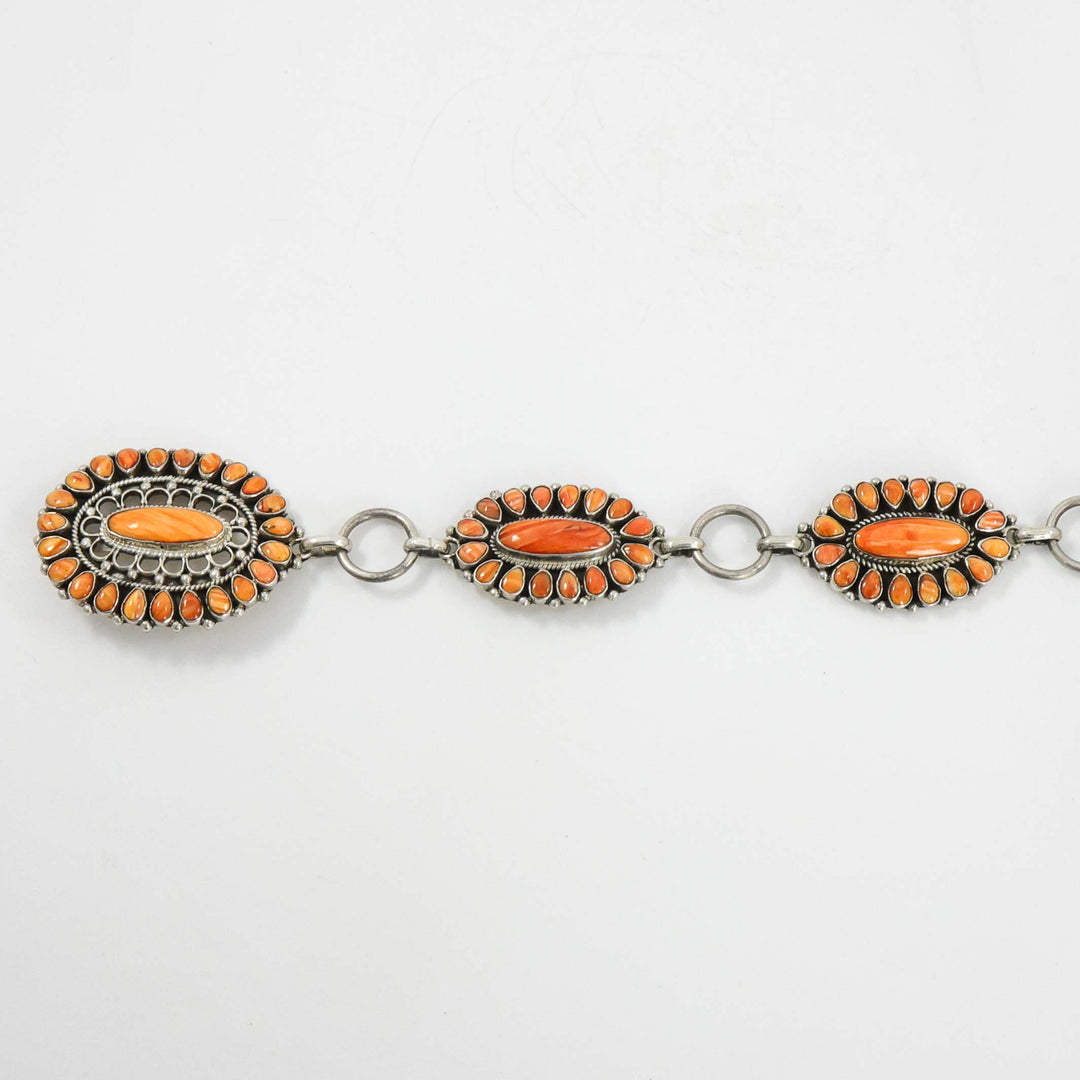 Spiny Oyster Shell Concho Belt