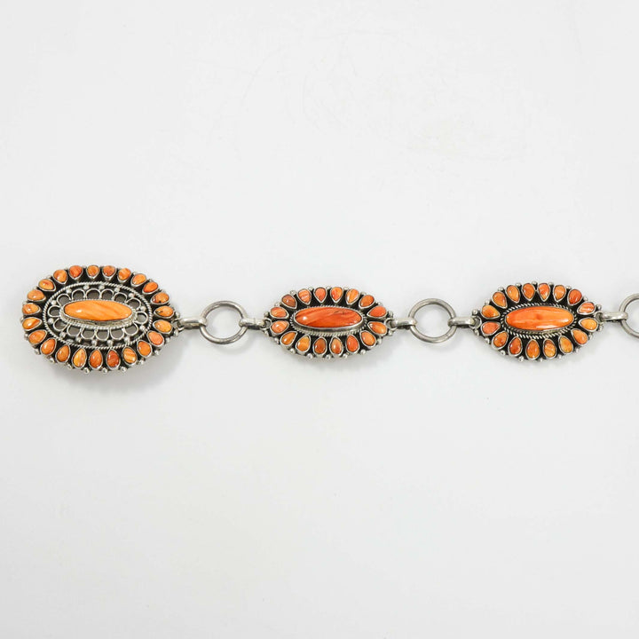 Spiny Oyster Shell Concho Belt