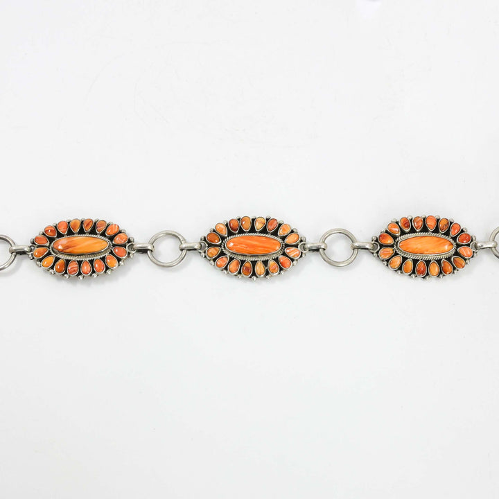 Spiny Oyster Shell Concho Belt