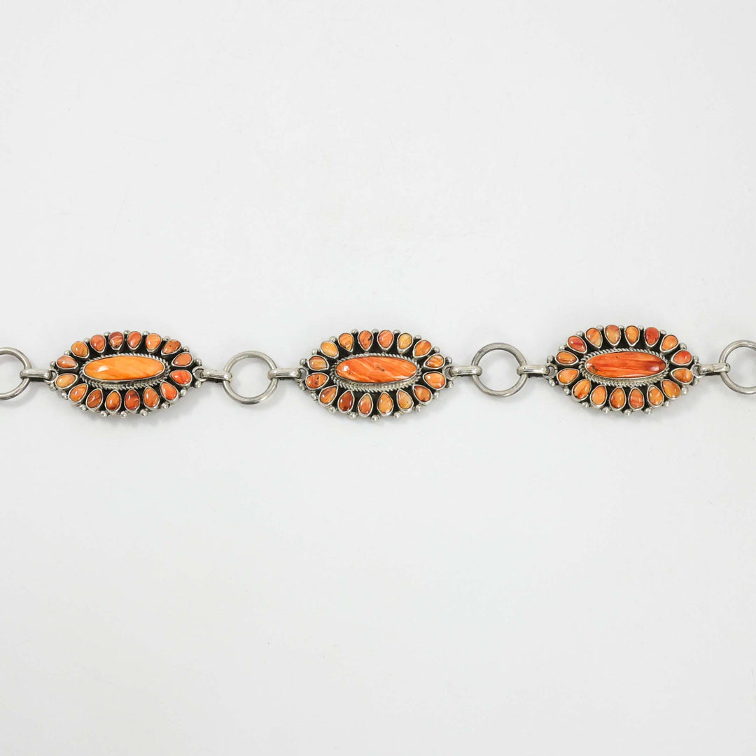 Spiny Oyster Shell Concho Belt
