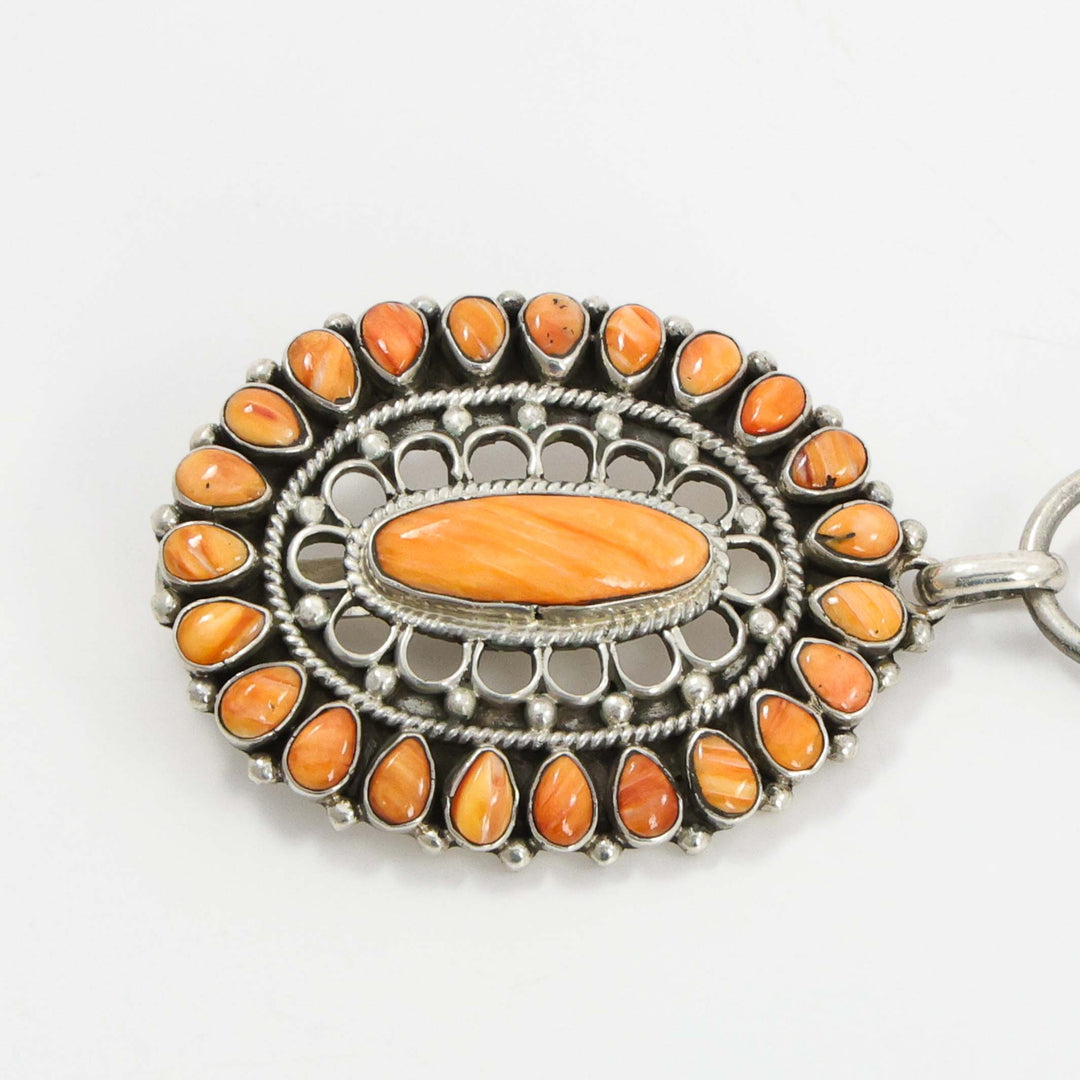 Spiny Oyster Shell Concho Belt