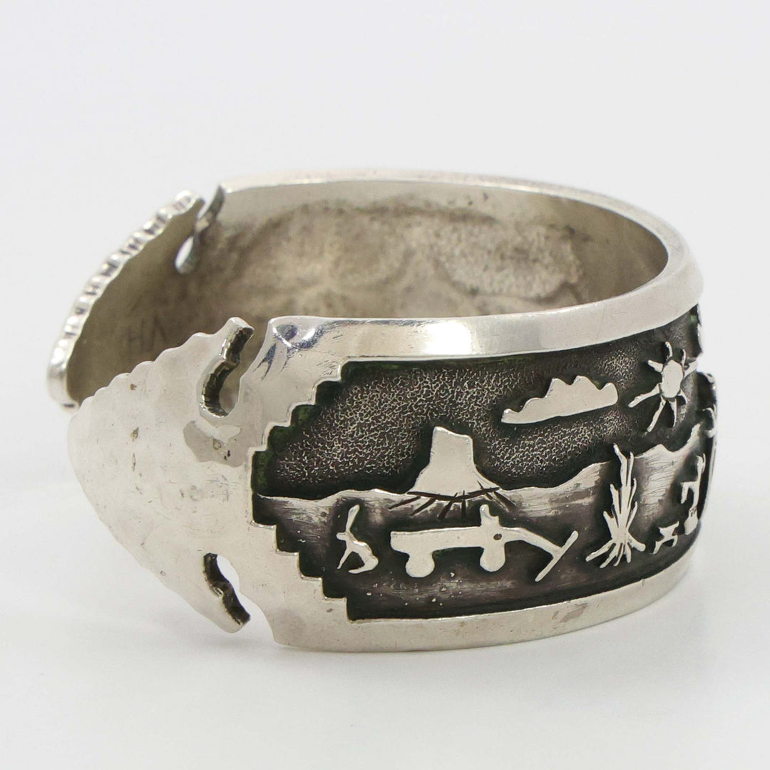 1980s Navajo Storyteller Cuff