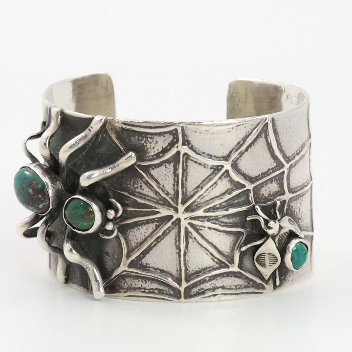 “Spider Catching a Bug” Cuff