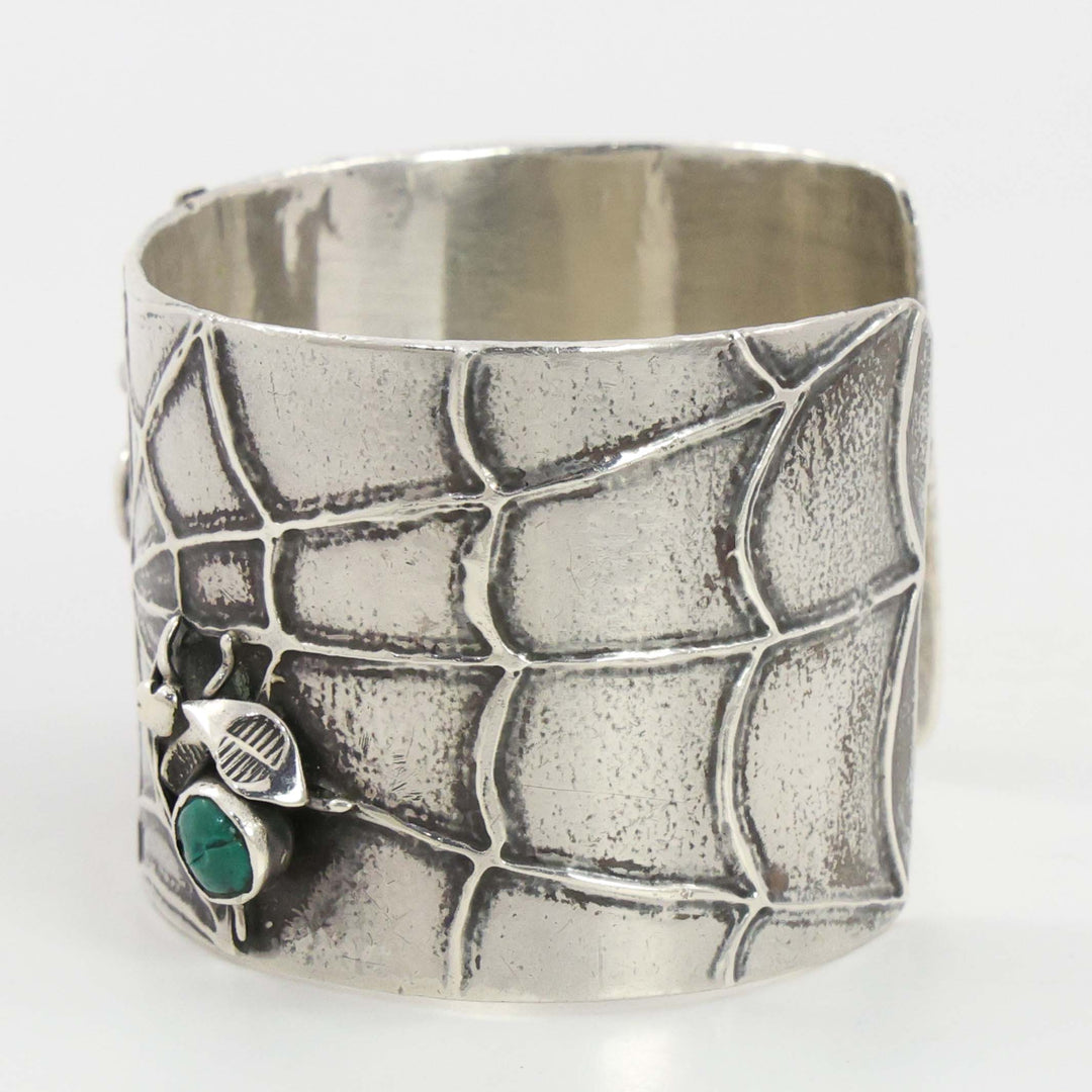 “Spider Catching a Bug” Cuff