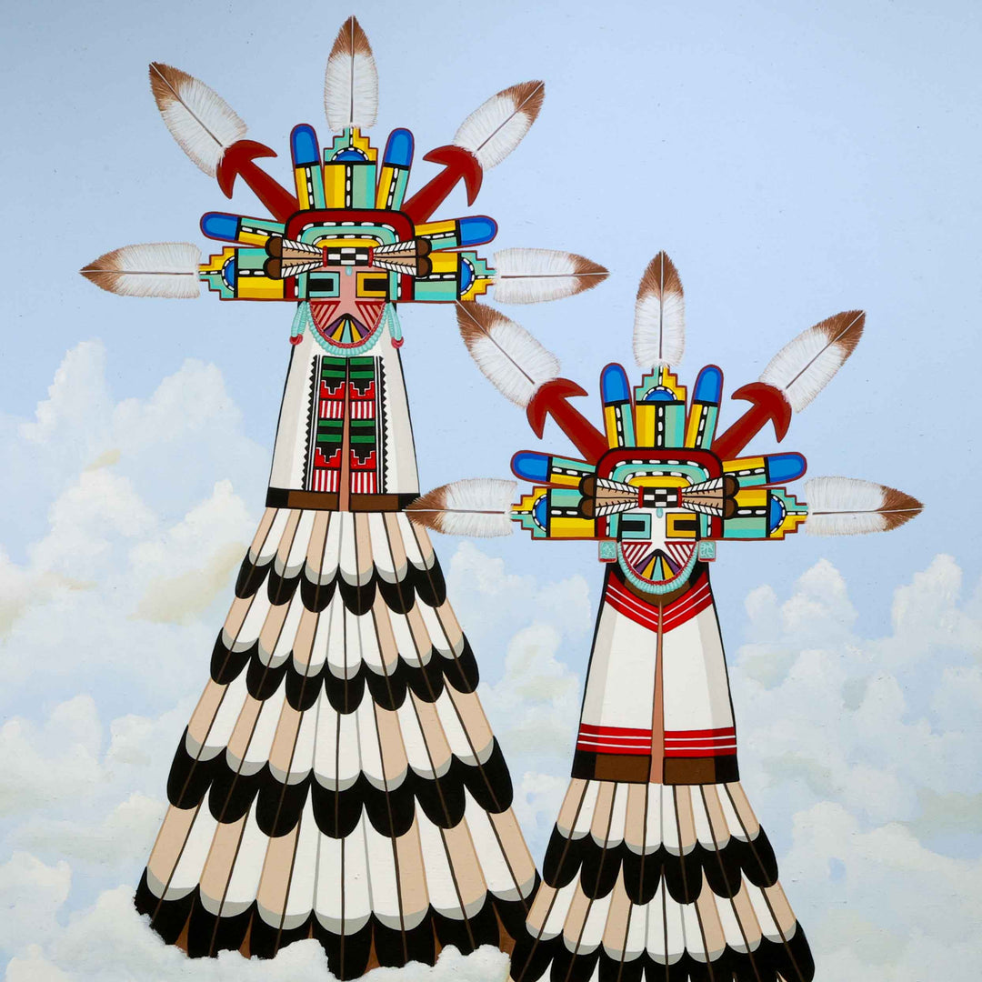 “Ancestors of the Rain” Painting