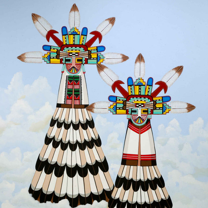“Ancestors of the Rain” Painting