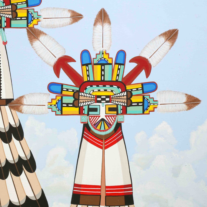 “Ancestors of the Rain” Painting