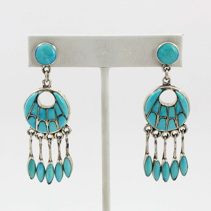 Sleeping Beauty Turquoise Earrings