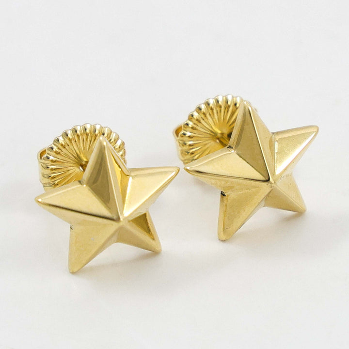 Gold Star Earrings