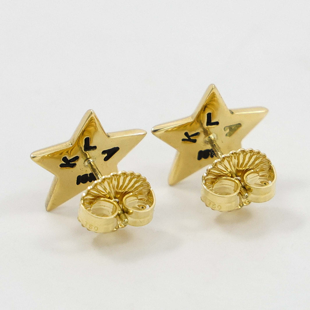 Gold Star Earrings