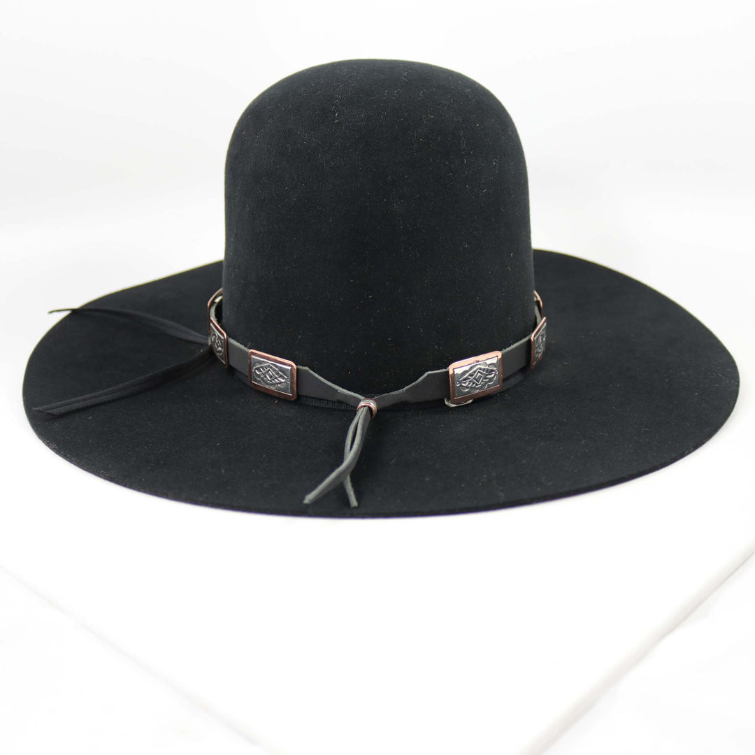 Silver and Copper Hat Band