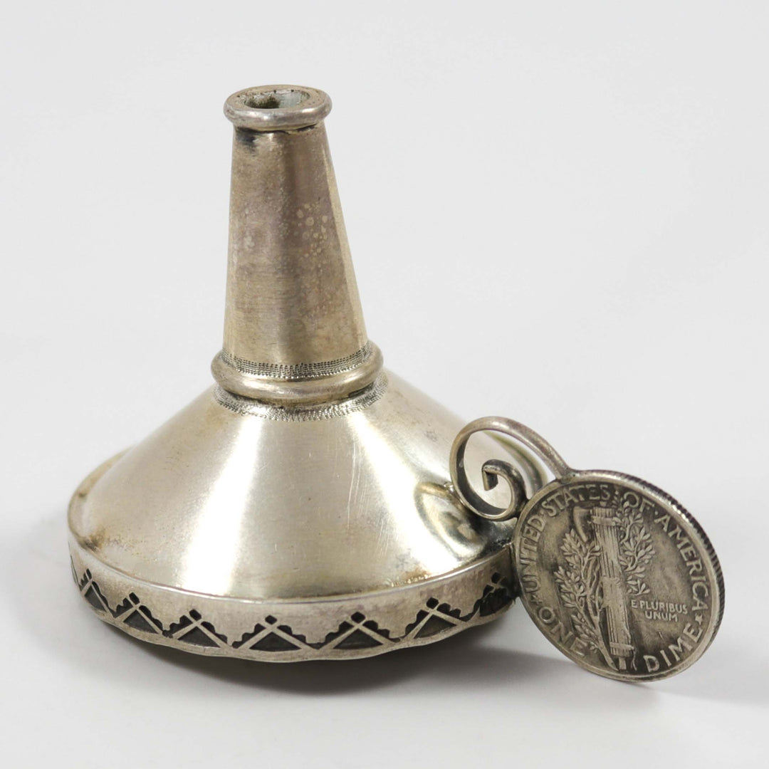 Silver Flask Funnel