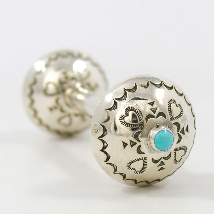 Turquoise Baby Rattle