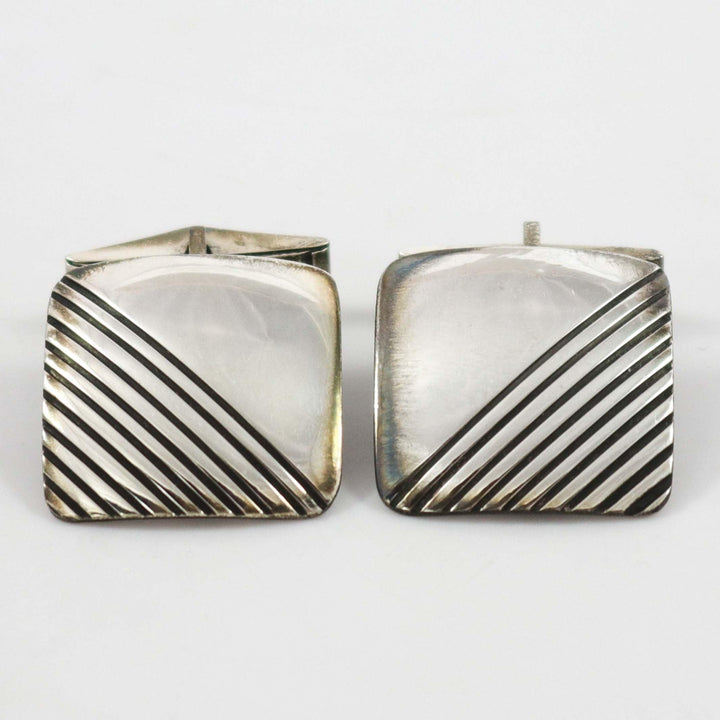 1970s Silver Cufflinks