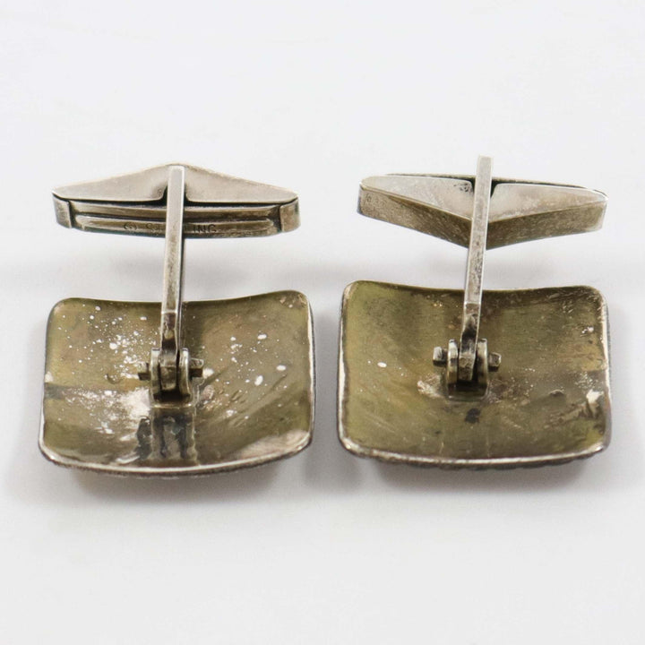 1970s Silver Cufflinks