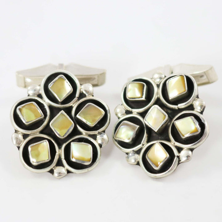 1970s Mother of Pearl Cufflinks