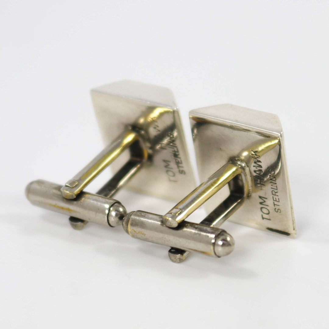 Silver “Tracks” Cufflinks