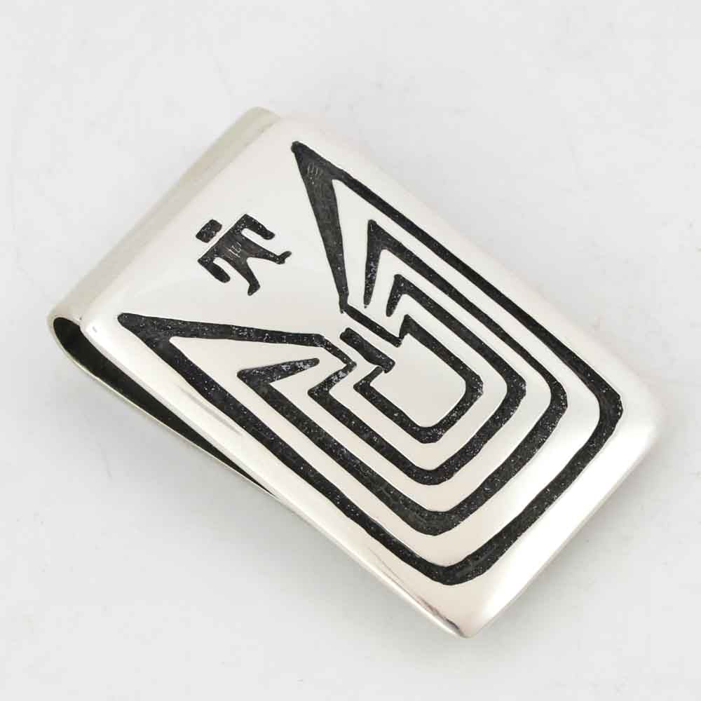 Man in the Maze Money Clip