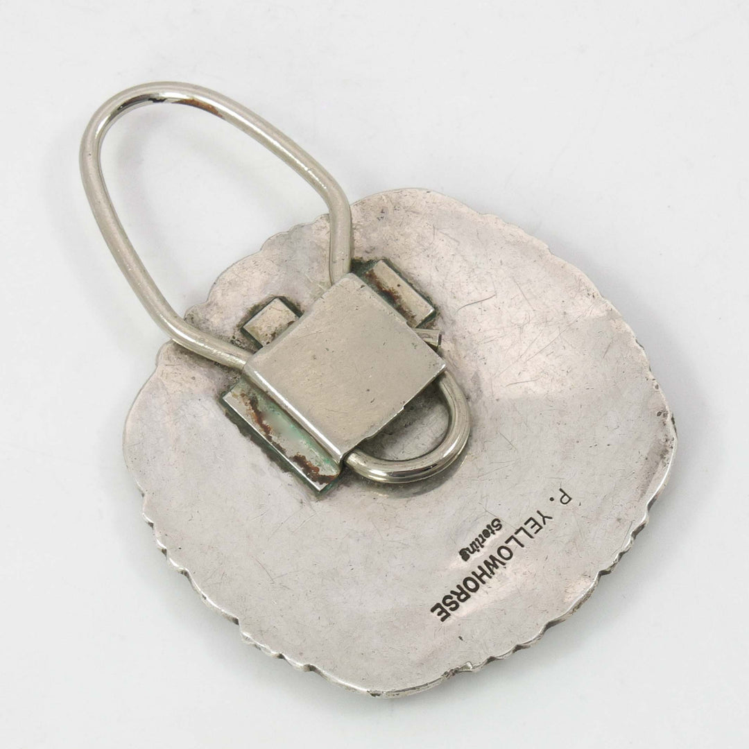 1970s Silver Key Ring