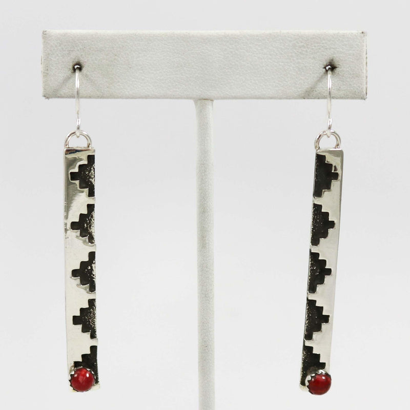 Coral Earrings