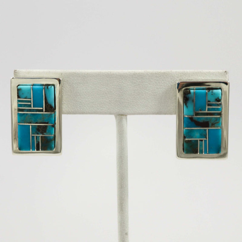 Turquoise Inlay Earrings