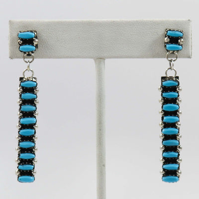 Sleeping Beauty Turquoise Earrings