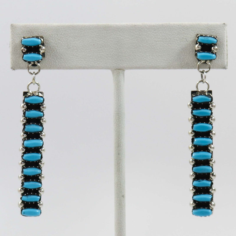 Sleeping Beauty Turquoise Earrings