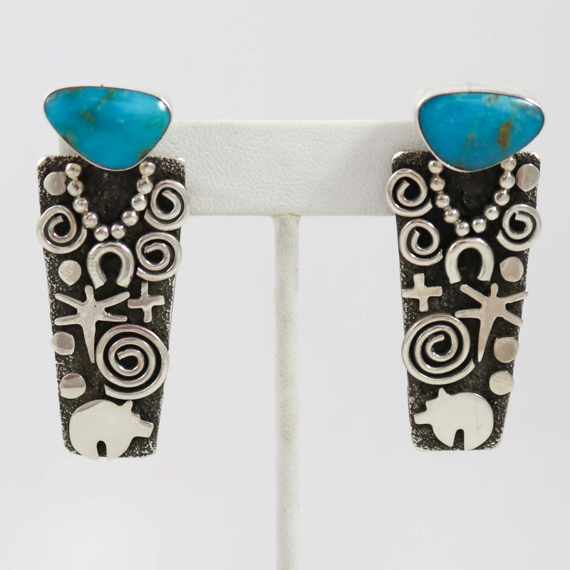 Turquoise Grandmother Earrings