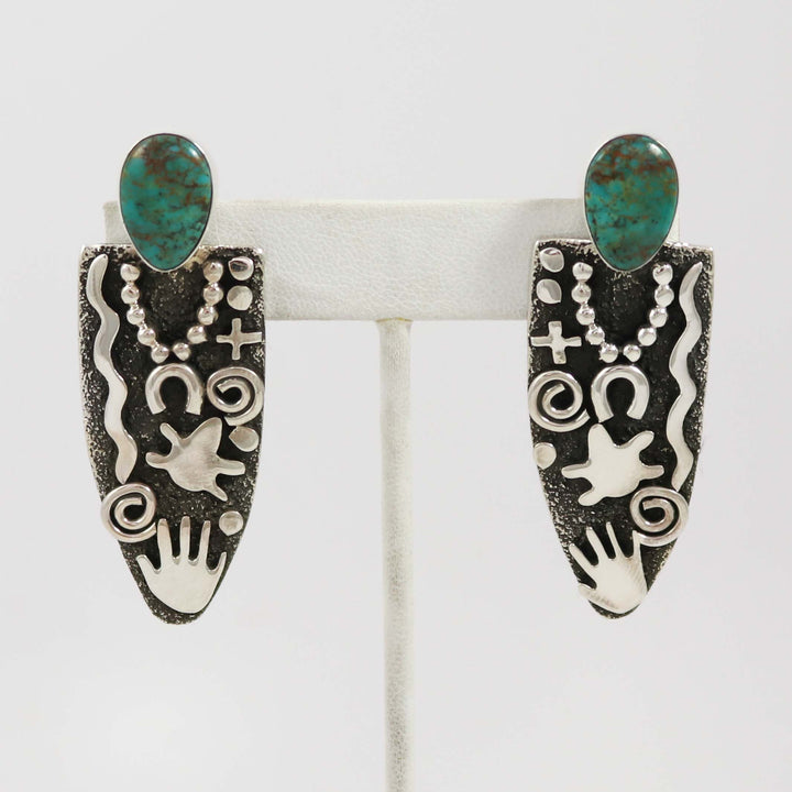 Turquoise Grandmother Earrings