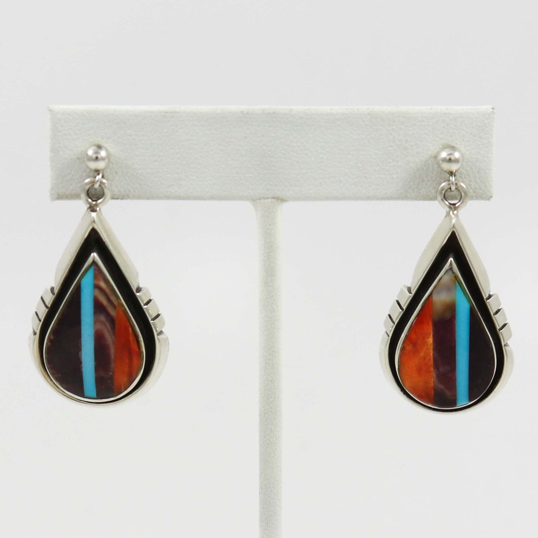 Colorful Inlay Earrings