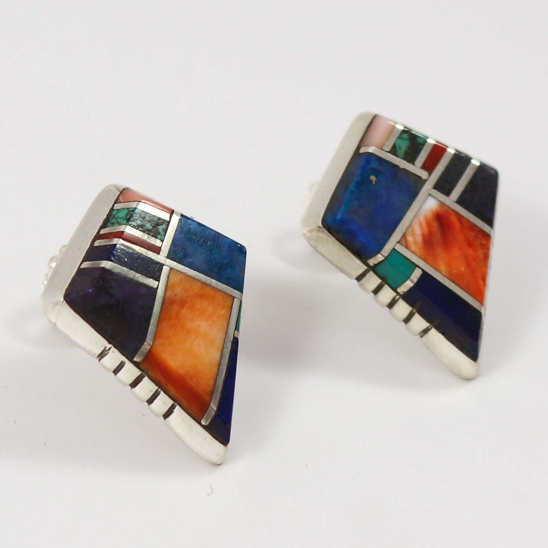 Colorful Inlay Earrings