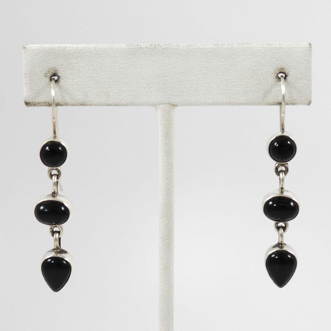 Onyx Earrings by Dee Nez - Garland's