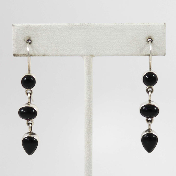 Onyx Earrings by Dee Nez - Garland's