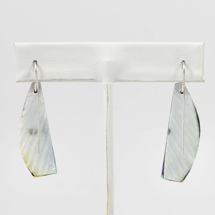 Shell Inlay Earrings by Charlene Reano - Garland's