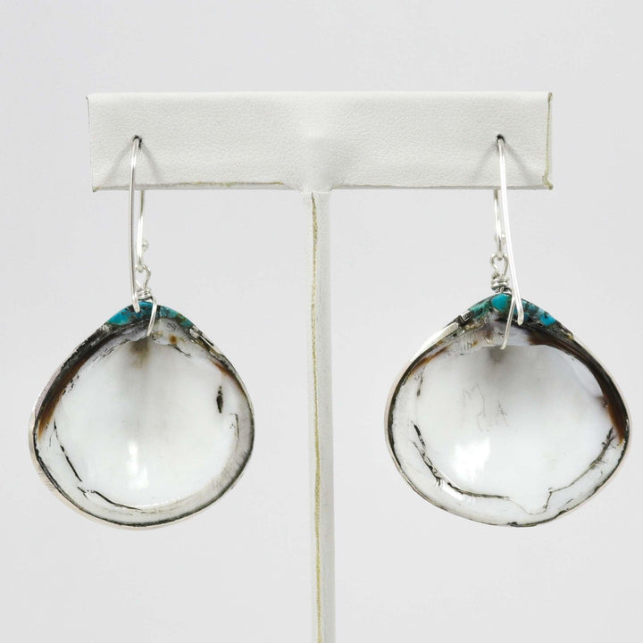 Inlay Earrings by Mary Coriz and John Aguilar - Garland's