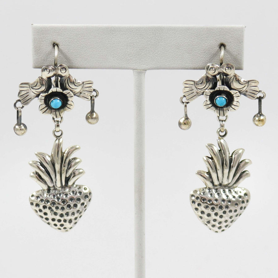 Turquoise Earrings by Federico - Garland's