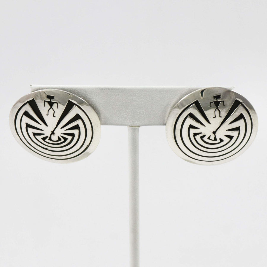 Man in the Maze Earrings by Charlie John - Garland's