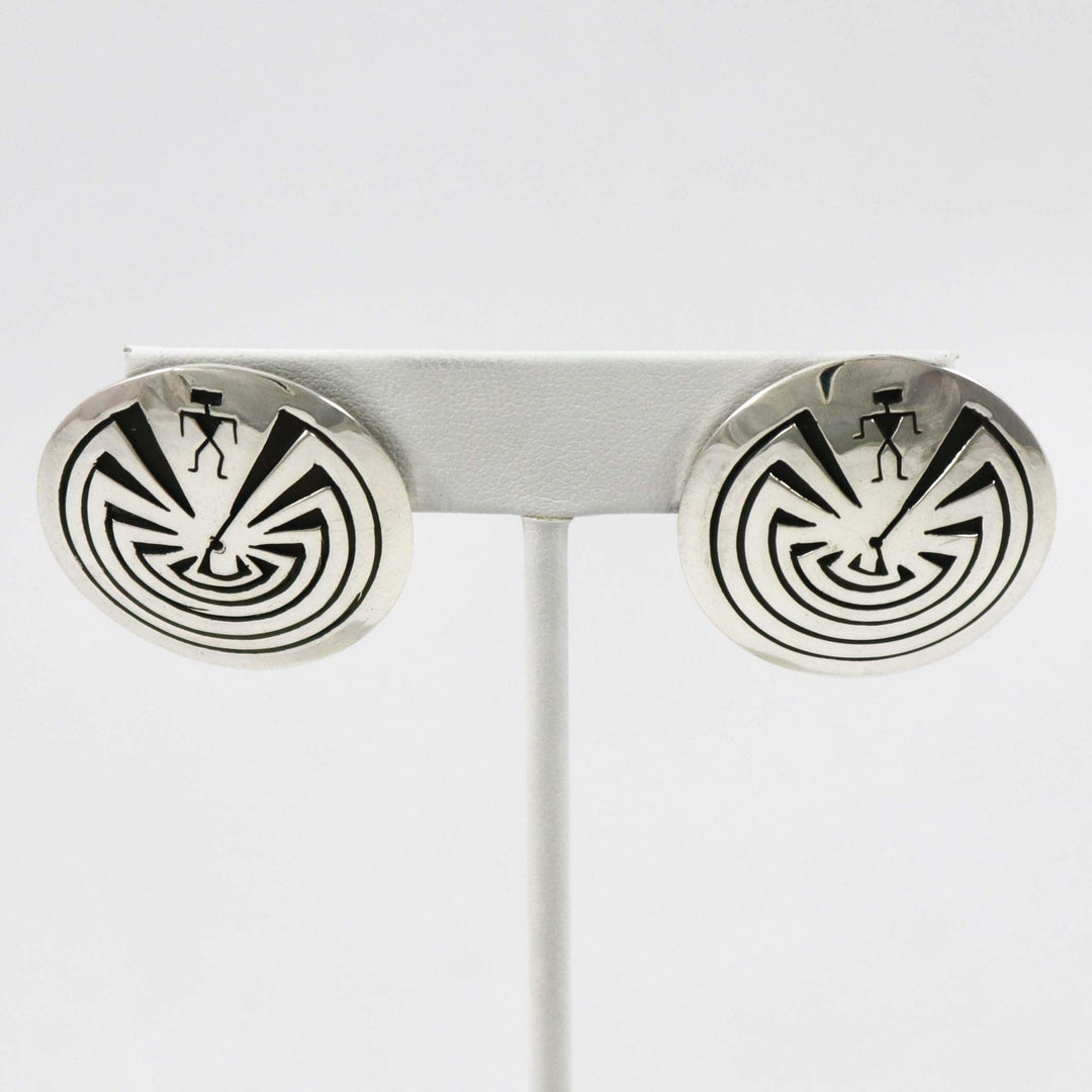 Man in the Maze Earrings by Charlie John - Garland's