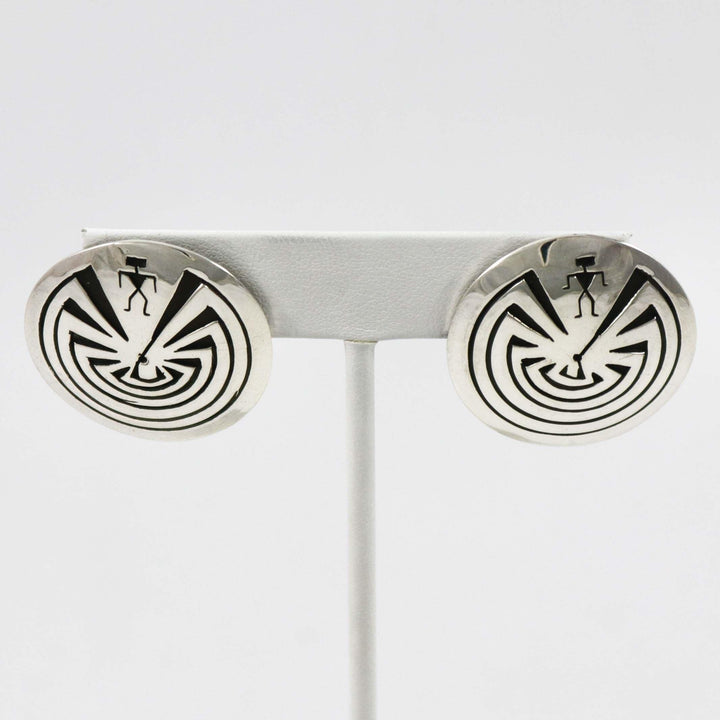 Man in the Maze Earrings by Charlie John - Garland's