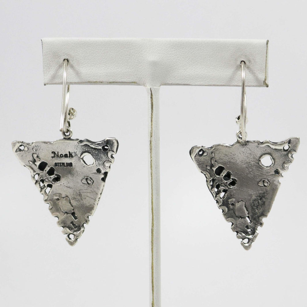 Sleeping Beauty Turquoise Earrings by Noah Pfeffer - Garland's